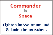 Online Spiele Freiburg im Breisgau - Sci-Fi - Commander in Space